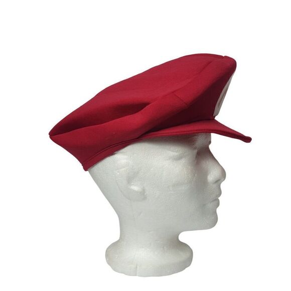 Super Mario Bros Red Costume Hat Nintendo Cosplay Cap Iconic Video Game Access - Picture 4 of 5